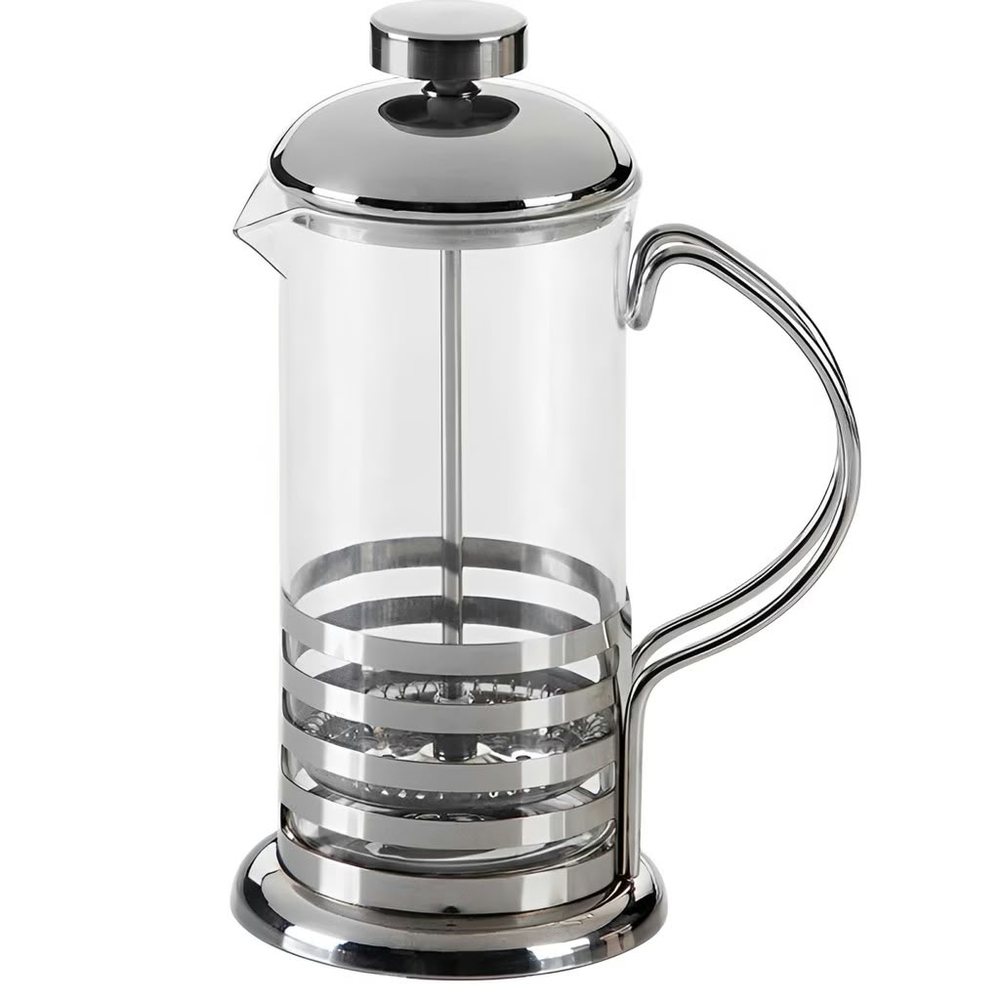 Prensa francesa de vidro e inox